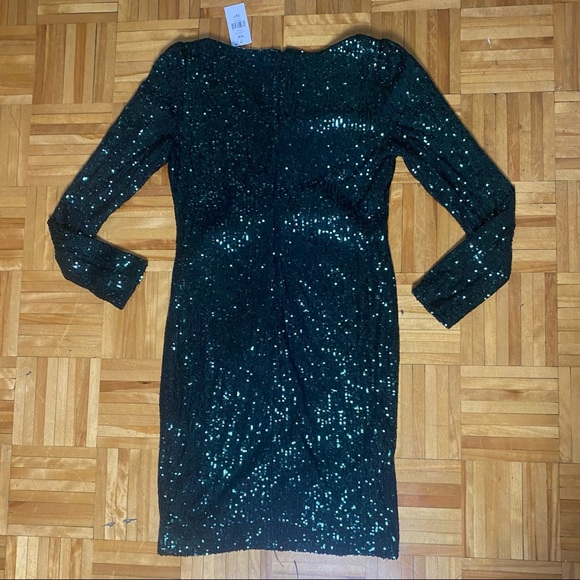 Cut-Out Boat Neck Mini Dress-Size M - Picture 4 of 6